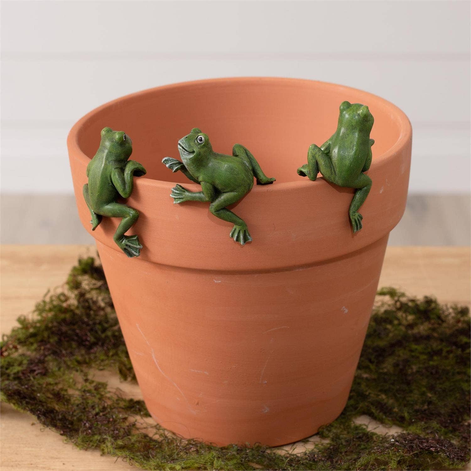 frog planter pot Frogs Pot Huggers